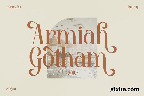Barjiah Stylish Serif Font