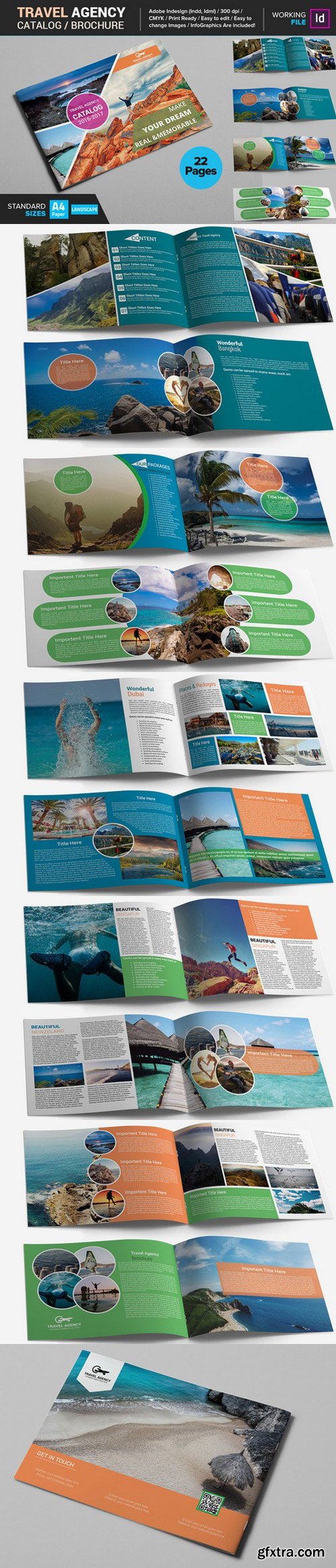 Travel Agency Catalog Brochure