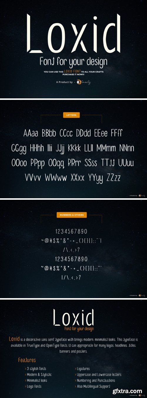 Loxid Font