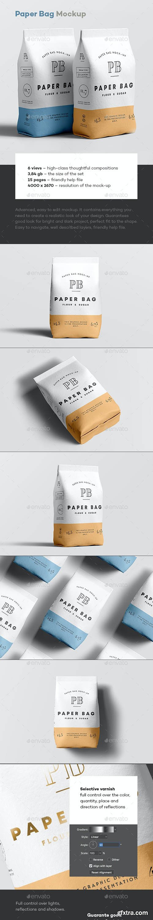 GraphicRiver - Paper Bag Mock-up 35655201