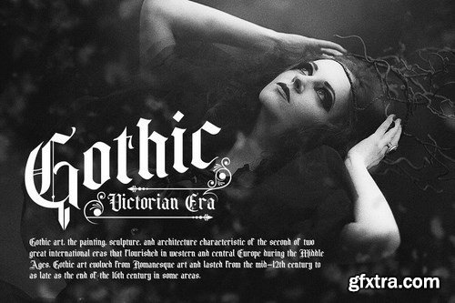 Old Charlotte - Bold Decorative Gothic Font