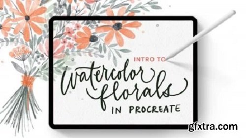 Intro to Watercolor Florals in Procreate