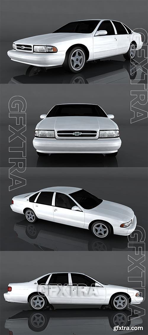 1996 Chevrolet Impala 3D Model o92696