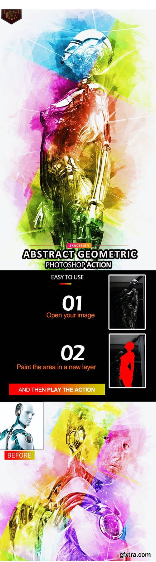 GraphicRiver - Abstract Geometric Photoshop Action 35393447