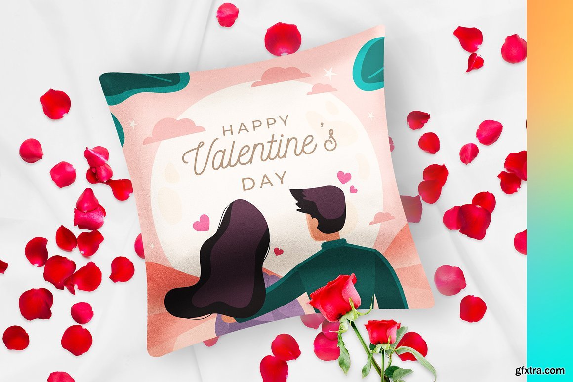 CreativeMarket Pillow Cover 4x Mockups 5890086 » GFxtra