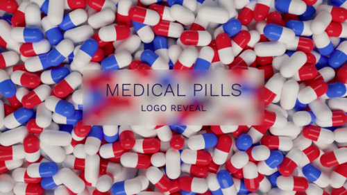 Videohive - Medical Pills Logo Reveal | For Premiere Pro - 35637215 - 35637215