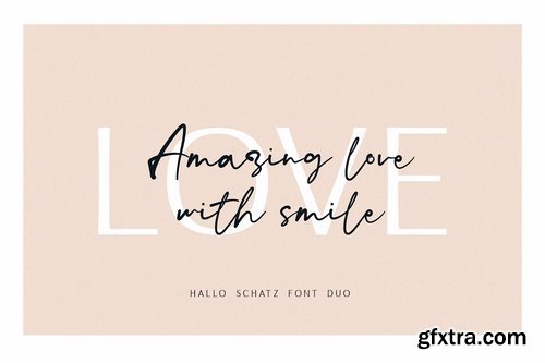 Hallo Schatz Font Duo 3525549 Hallo Schatz Font Duo 3525549