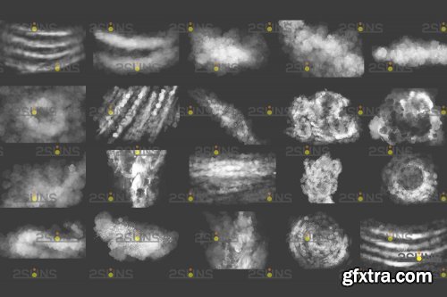 White smoke bomb overlay &amp; Fog overlay, Photoshop overlay