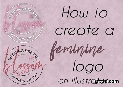 Illustrator basics: How to create a feminine logo on Illustrator