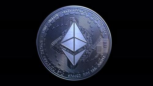 Videohive - Ethereum Cryptocurrency Coin Rotation Loop on Alpha 01 - 35797588 - 35797588