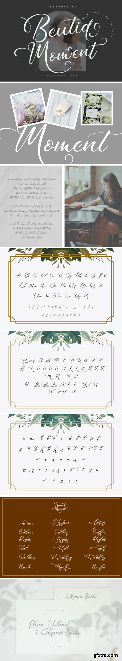 Beutiq Moment Font