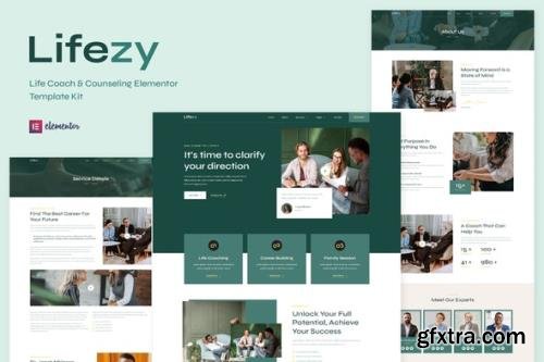 ThemeForest - Lifezy v1.0.0 - Life Coach & Counseling Elementor Template Kit - 35724350