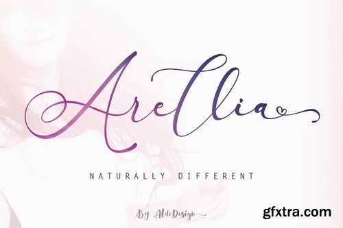 Arellia Script Luxury Font 3815766