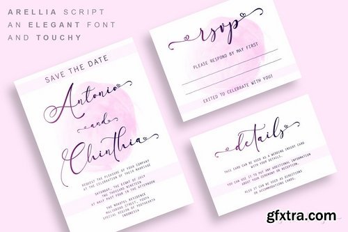 Arellia Script Luxury Font 3815766