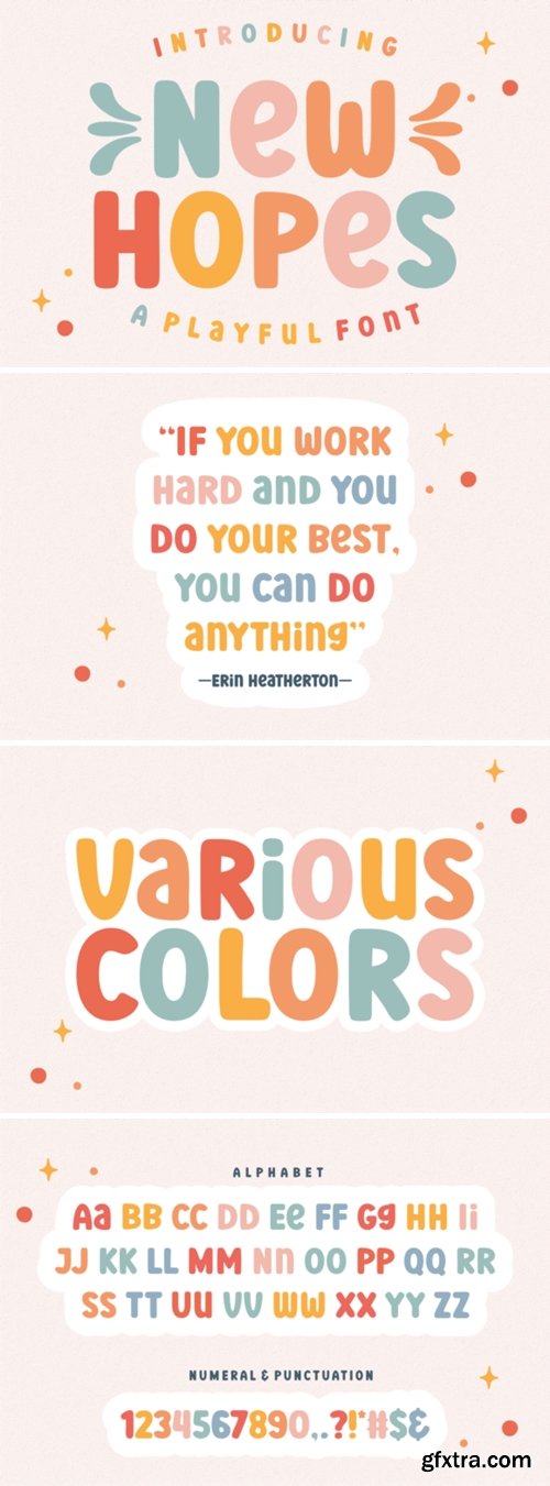 New Hopes Font