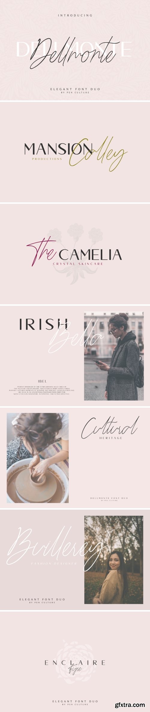 Dellmonte - Elegant Font Duo 3752803