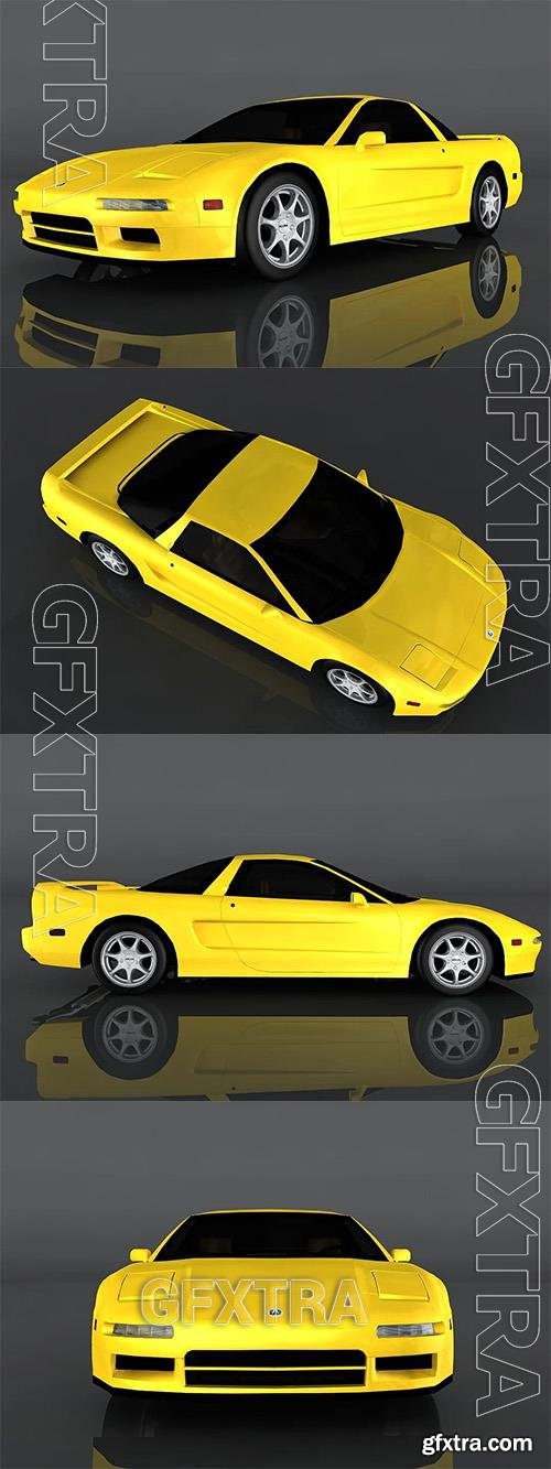 1997 Acura NSX 3D Model o92708