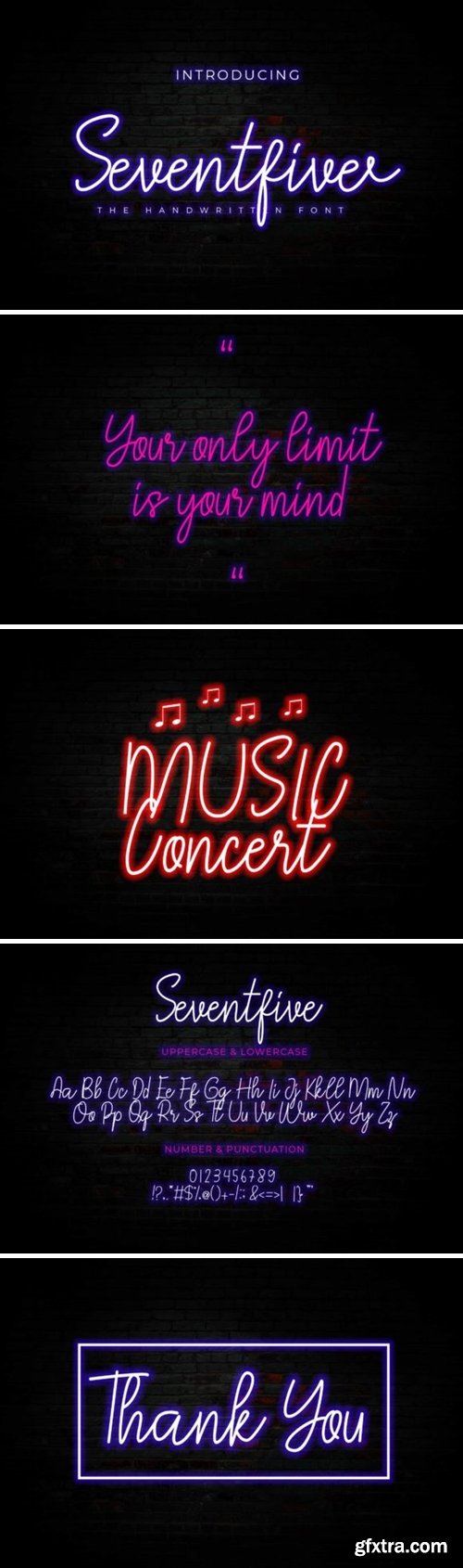 Seventfive Font