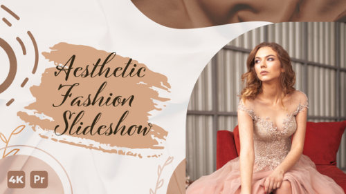 Videohive - Aesthetic Fashion Slideshow | Premiere Pro MOGRT - 35910430 - 35910430