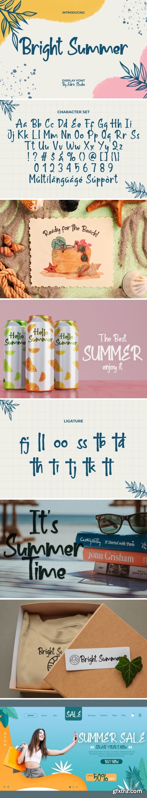 Bright Summer Font