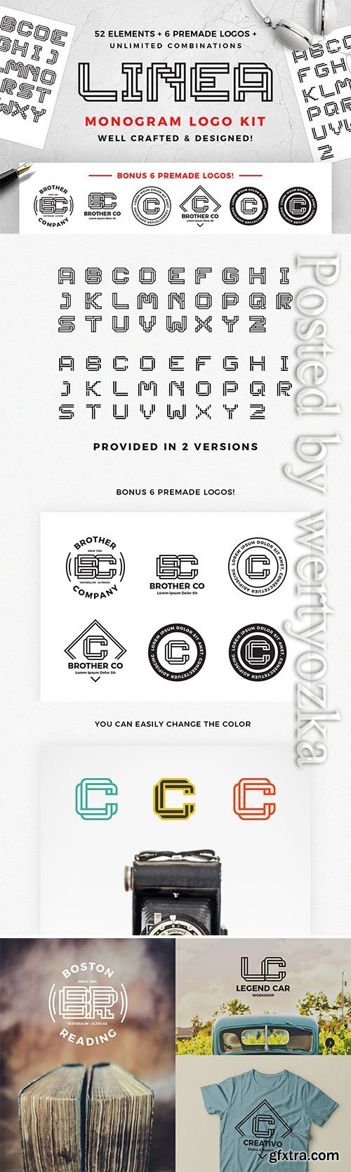 Logo Monogram Kit – LINEA