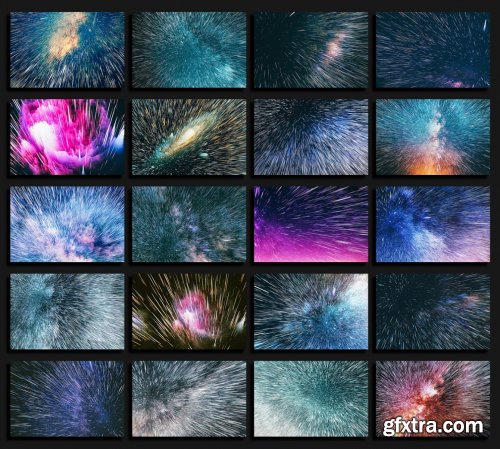CreativeMarket - Abstract Space Backgrounds Vol. 01 6777822