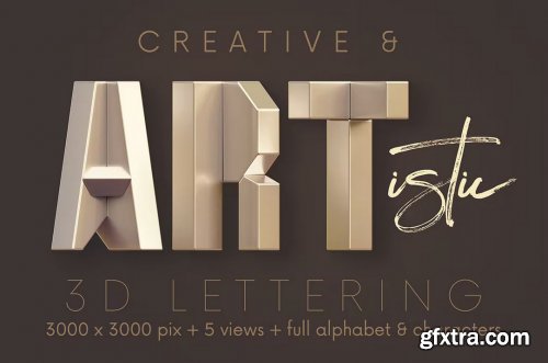 Geometal - 3D Lettering