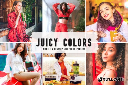 CreativeMarket - Juicy Colors Pro Lightroom Presets 6814122
