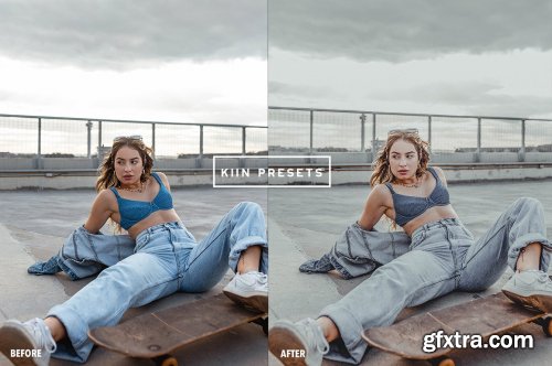 CreativeMarket - 5 LUNA LIGHTROOM PRESET 6450004