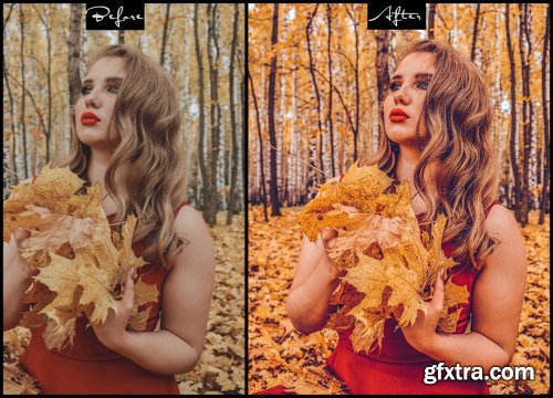 Fall Vibes - Photoshop Actions & Lightroom Presets