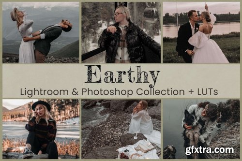 CreativeMarket - Earthy Lightroom Photoshop LUTs 6829795