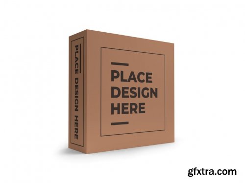 Box Packaging Mockup Template Set