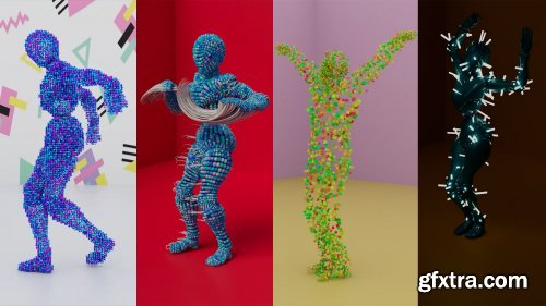  Create animated avatars with MASH for Maya