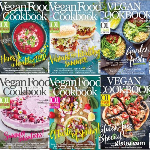 Vegan Food & Living Cookbook - Full Year 2017/2020 Collection