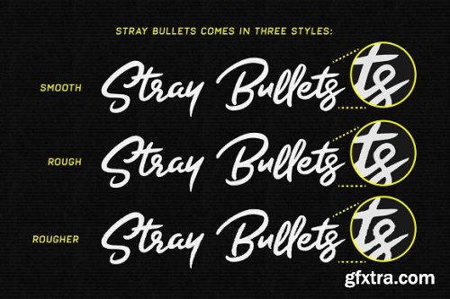 Stray Bullets - Handwritten font 2484102