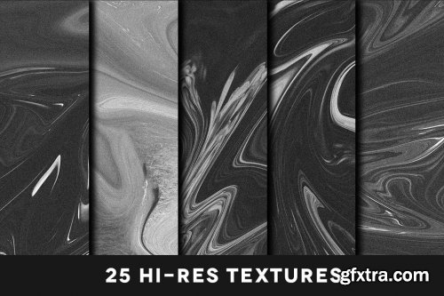 Abstract Faded Liquid Textures V.2 6850652