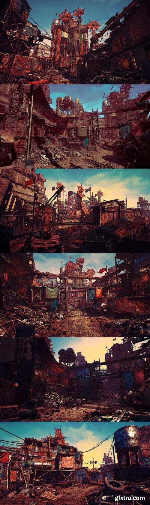 Unreal Engine – Post Apocalyptic City