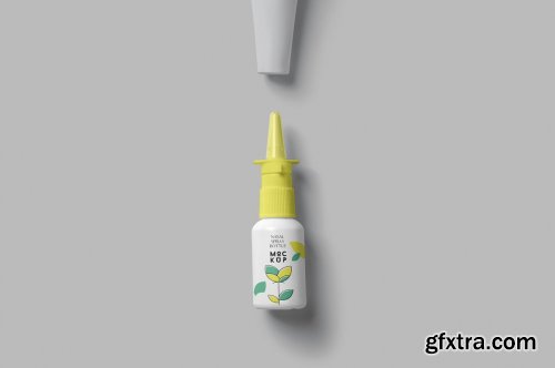 CreativeMarket - Nasal Spray Mockups 6815518