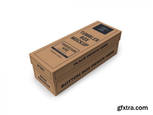Long Box Packaging Mockup Bundle