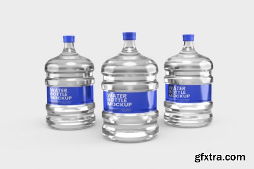 Water Bottle Mockup