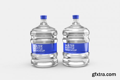 Water Bottle Mockup