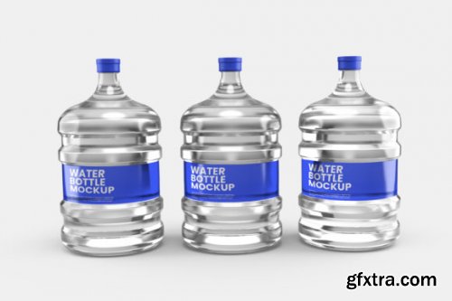 Water Bottle Mockup