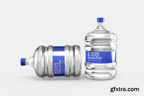Water Bottle Mockup