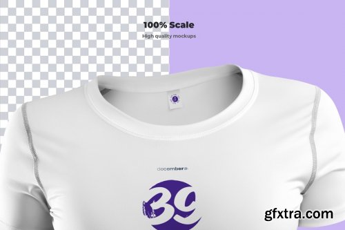 CreativeMarket - 4 Sports 3D Mockup T-Shirt 6521243