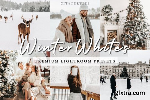 CreativeMarket - Bright Clean WINTER WHITES Presets 4332433
