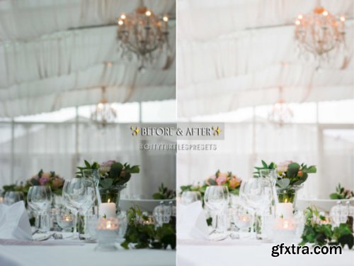 Light & Airy Wedding Lightroom Presets