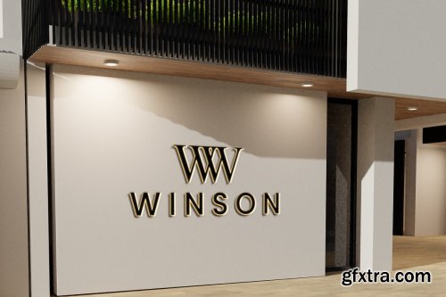 CreativeMarket - 12 Sign Logo Mockup - VOL.1 6836115