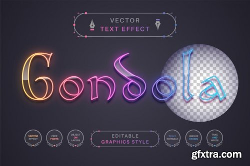 CreativeMarket - Gondola - Editable Text Effect, Font Style 6873437