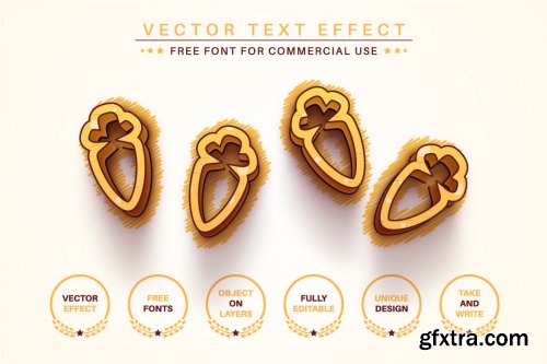 CreativeMarket - Childish Stroke Editable Text Effect, Font Style 6832201