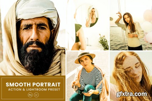 Smooth Portrait Action & Lightrom Presets